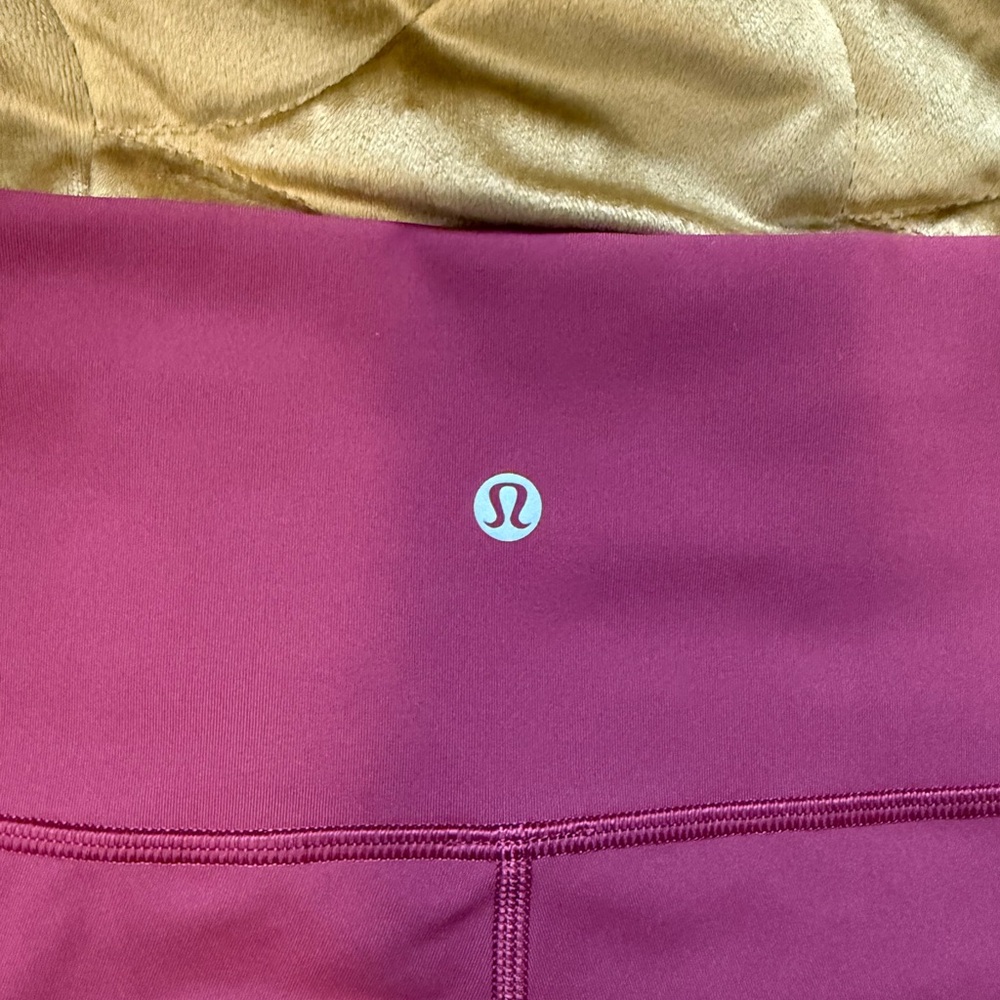 Lululemon High-Waist Legging - Raspberry Pink
